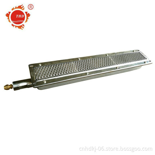 9030 btu/hour Infrared aluminum gas burner for barbecue machine